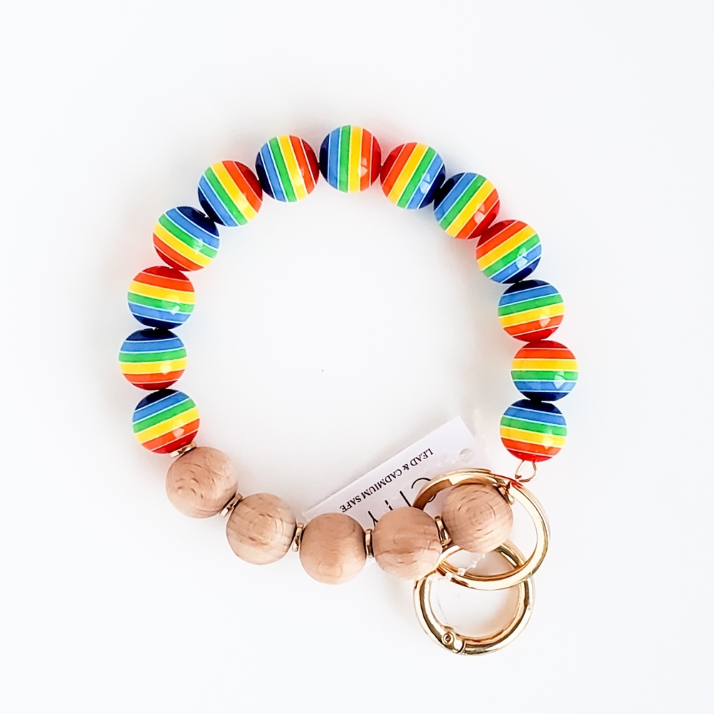 Beaded Bangle Keychain - Picture 2 of 2